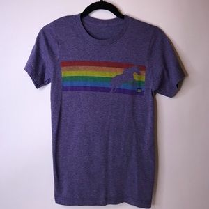 Purple LGBT Pride Equality Unicorn Tee